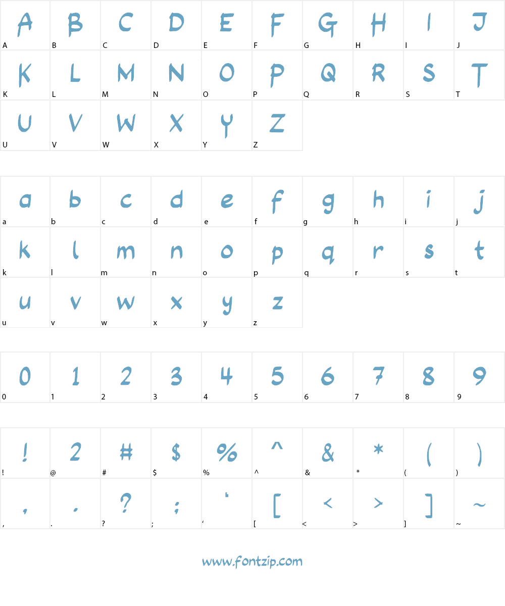 Long_Assignment Font Character
